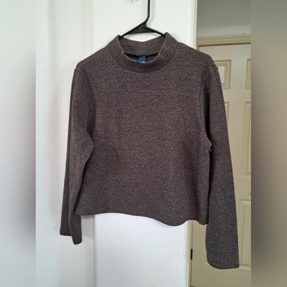 Old Navy Brown Cowl Neck Top Size Large - Picture 4 of 10